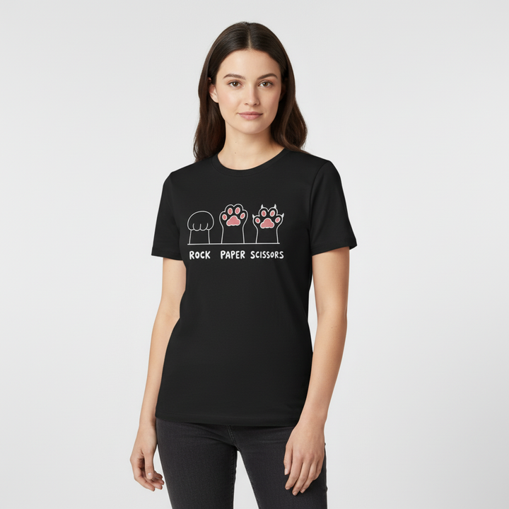 Rock Paper Scissors (Claws) — Premium T-Shirt
