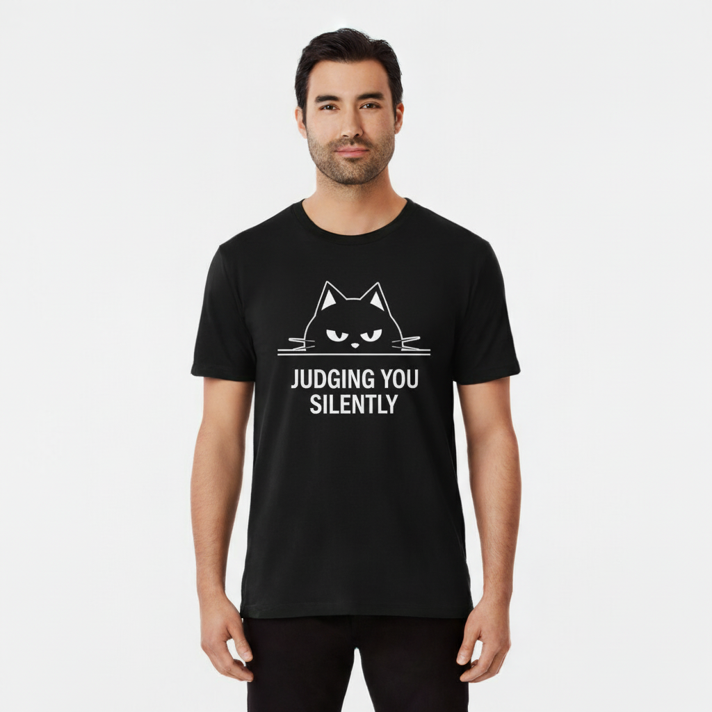 Judging You Silently — Otis Premium T-Shirt