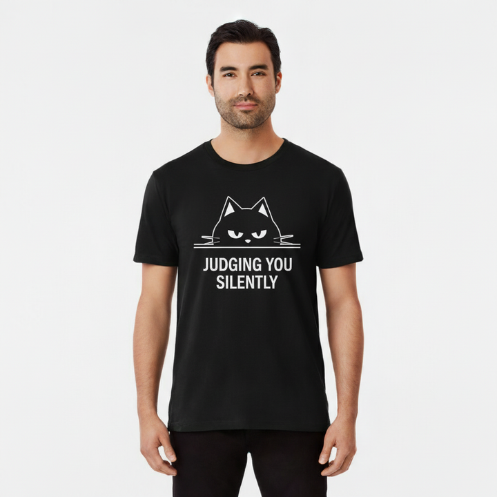 Judging You Silently — Otis Premium T-Shirt