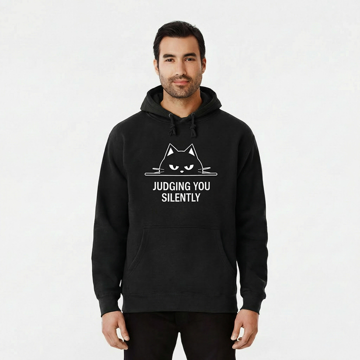 Judging You Silently — Otis Premium Midweight Hoodie