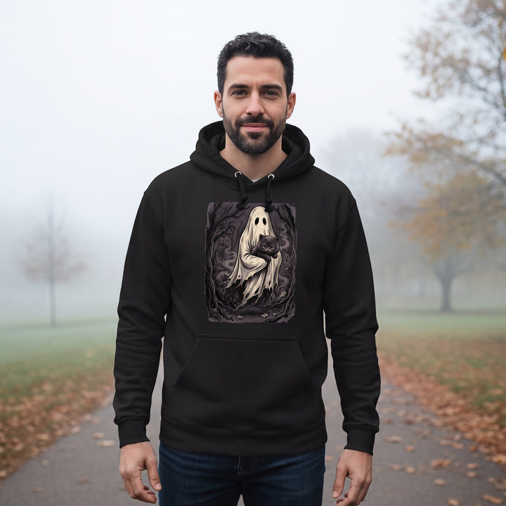 The Kitten and the Ghost — Premium Midweight Hoodie