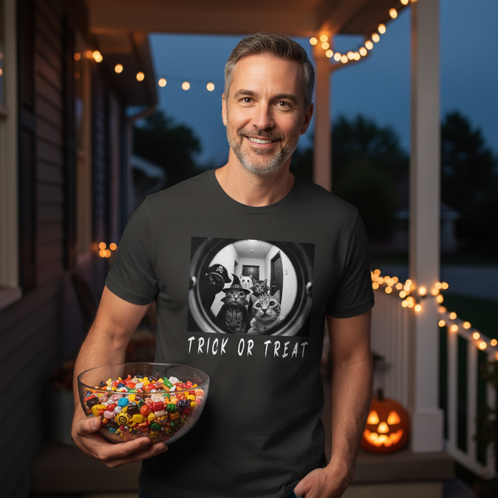 Open the Door — Trick or Treat Edition — Premium T-Shirt