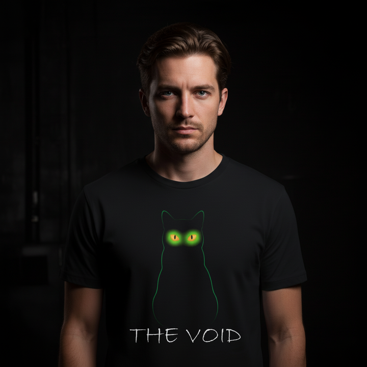 The Void — Black Cat Premium T-Shirt